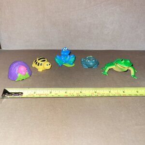 Small Vintage Frog & Turtle Toys